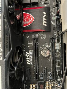 MSI Z97I Gaming5 Motherboard - Black & Red Accents